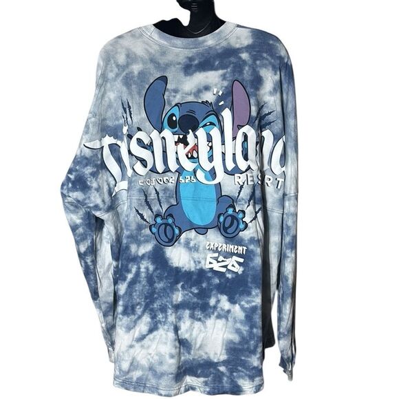 Disney spirit jersey xl unisex lilo and stitch experiment 626 tie dye - Picture 1 of 7